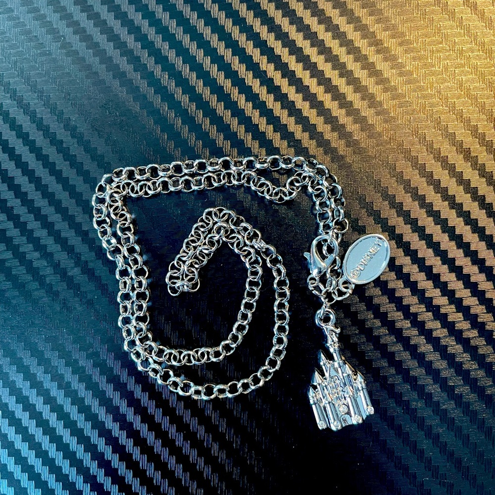 Cinderellas castle necklace